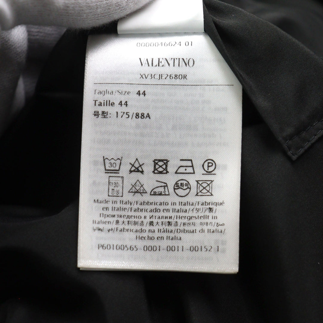 VALENTINO Jacket XV3CJE2680R Outer: 100% polyester, Lining: 100% polyester multicolor V OPTICAL JACKET mens 44 Used Authentic