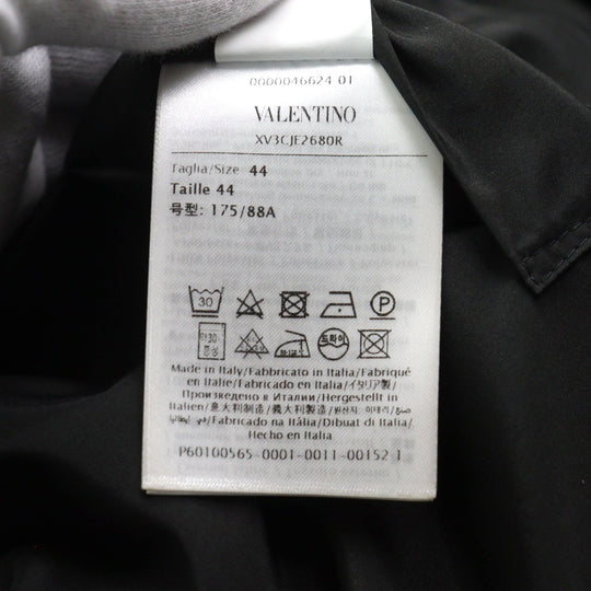 VALENTINO Jacket XV3CJE2680R Outer: 100% polyester, Lining: 100% polyester multicolor V OPTICAL JACKET mens 44 Used Authentic