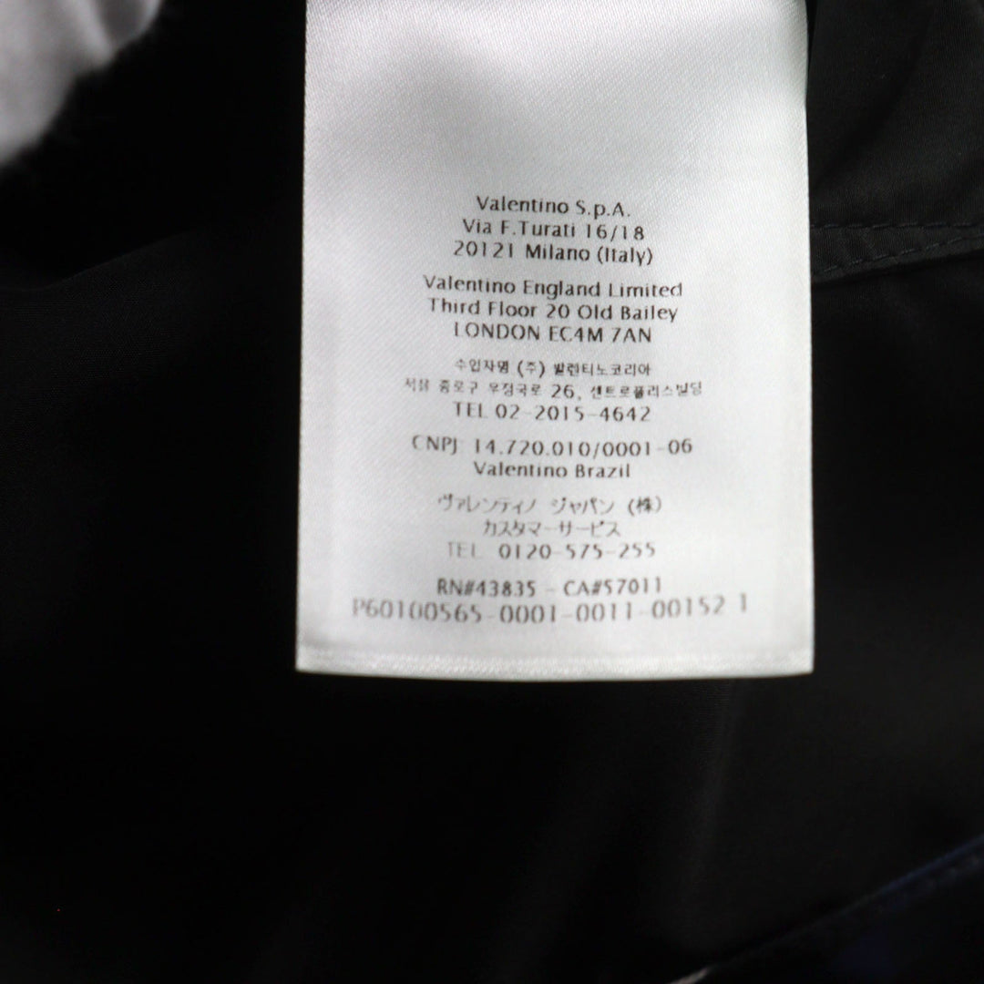 VALENTINO Jacket XV3CJE2680R Outer: 100% polyester, Lining: 100% polyester multicolor V OPTICAL JACKET mens 44 Used Authentic