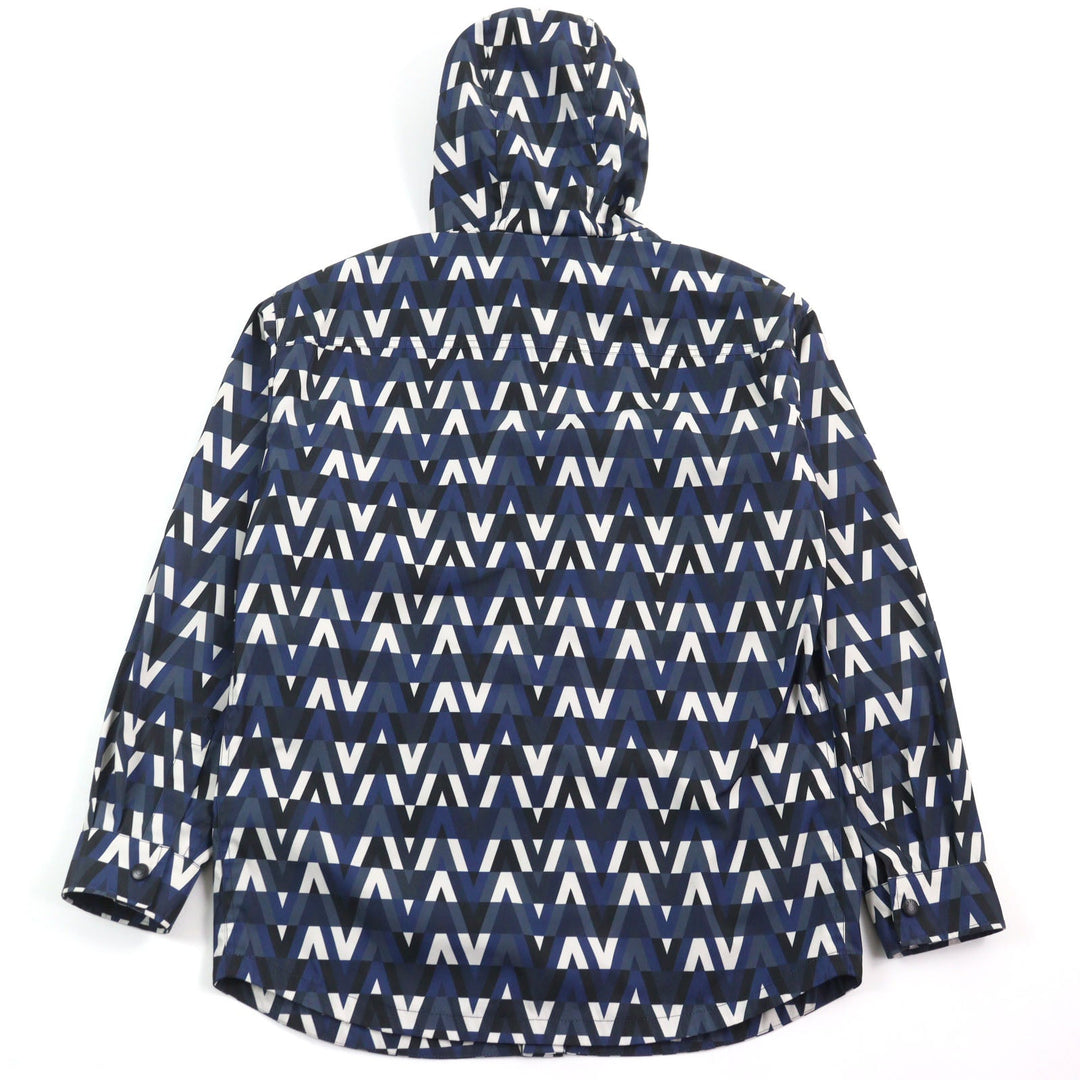 VALENTINO Jacket XV3CJE2680R Outer: 100% polyester, Lining: 100% polyester multicolor V OPTICAL JACKET mens 44 Used Authentic