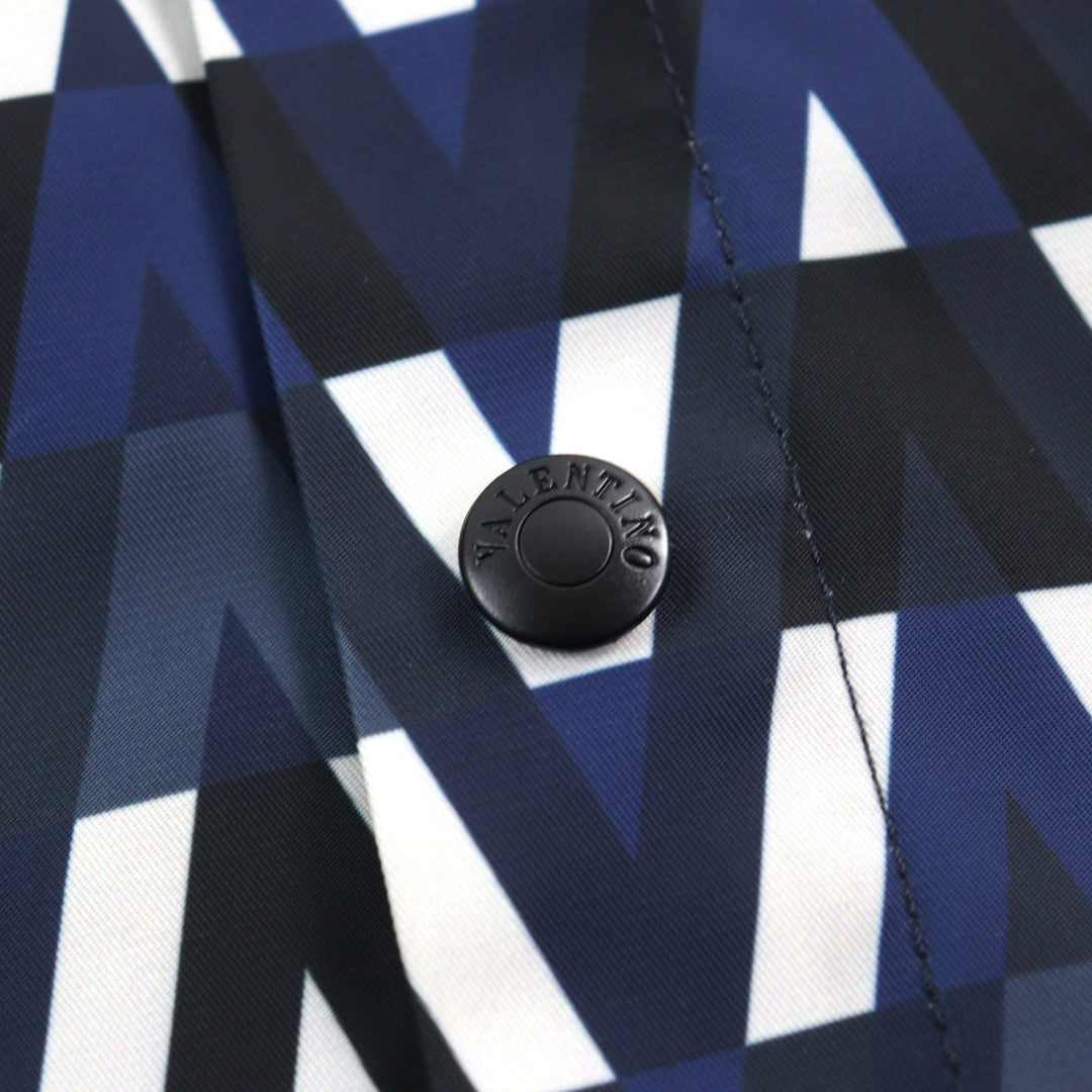 VALENTINO Jacket XV3CJE2680R Outer: 100% polyester, Lining: 100% polyester multicolor V OPTICAL JACKET mens 44 Used Authentic