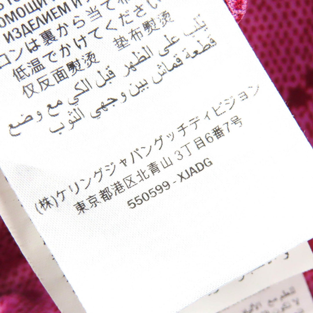 GUCCI Shorts 550599 Outer material: 55% polyester, Outer material: 45% cotton, Part: 100% nylon Pink red Women S Used Authentic