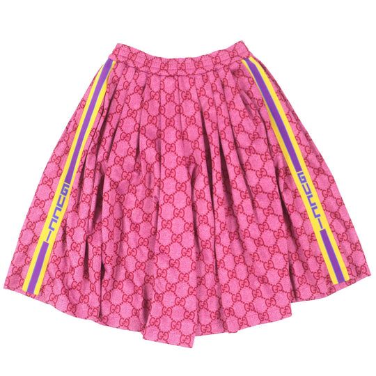 GUCCI Shorts 550599 Outer material: 55% polyester, Outer material: 45% cotton, Part: 100% nylon Pink red Women S Used Authentic