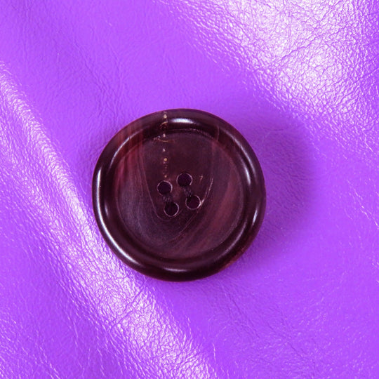 MARNI Leather coat Outer: 100% cowhide, Lining: 100% rayon purple Women 42 Used Authentic