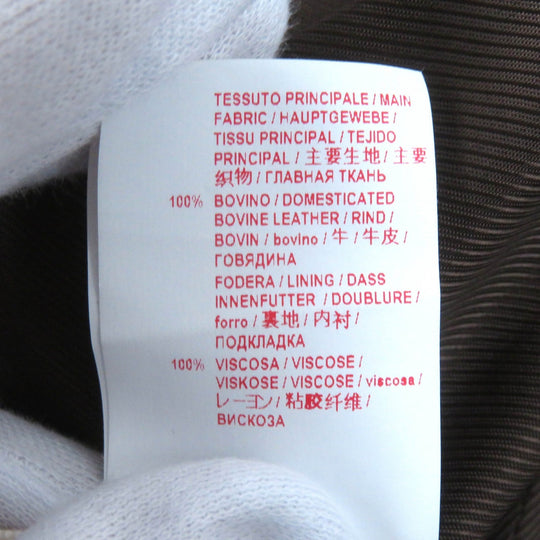 MARNI Leather coat Outer: 100% cowhide, Lining: 100% rayon purple Women 42 Used Authentic