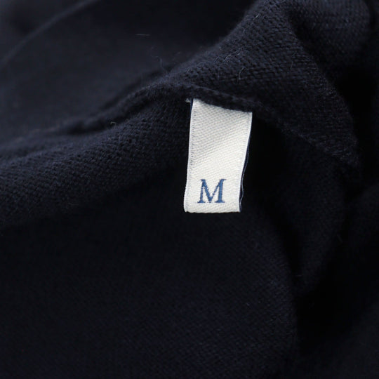 MONCLER cardigan F20919B70600 A9227 Main: 100% wool Navy MAGLIONE TRICOT CARDIGAN mens M Used Authentic