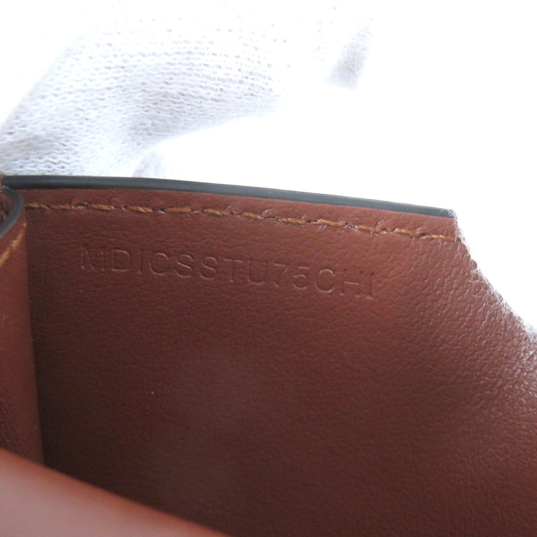 BURBERRY Bifold Wallet Main: PVC, Part: Leather Brown type Women Used Authentic