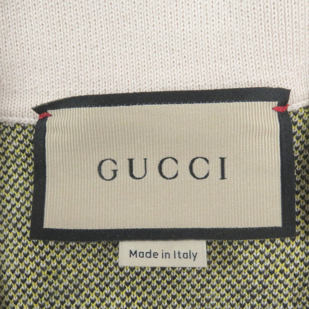 GUCCI Short sleeve shirt 740562 Main: 100% cotton Ivory mens XS Used Authentic