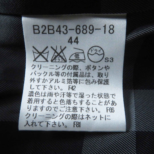 BURBERRY LONDON pea coat B2B43-689-18 Outer: 95% wool, Outer: 5% nylon, Lining: cupra, Lining: polyester, Sleeve lining: cupra Red Women 44 Used Authentic