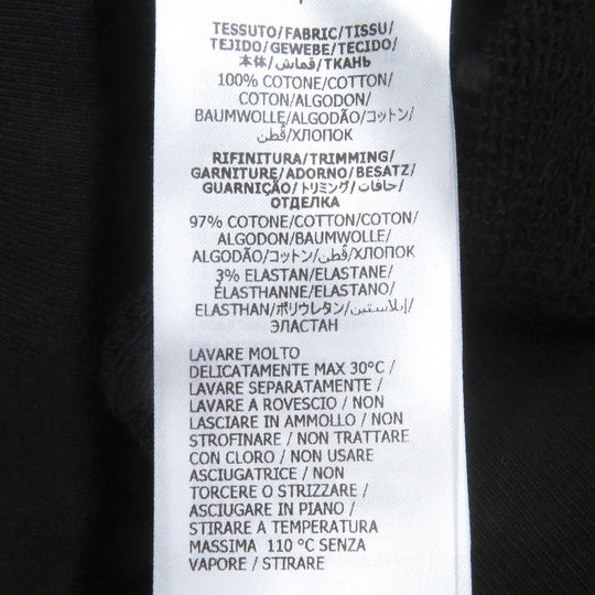 GUCCI Hoodie 782788 Main: 100% cotton, part: 97% cotton, part: 3% polyurethane black mens S Used Authentic