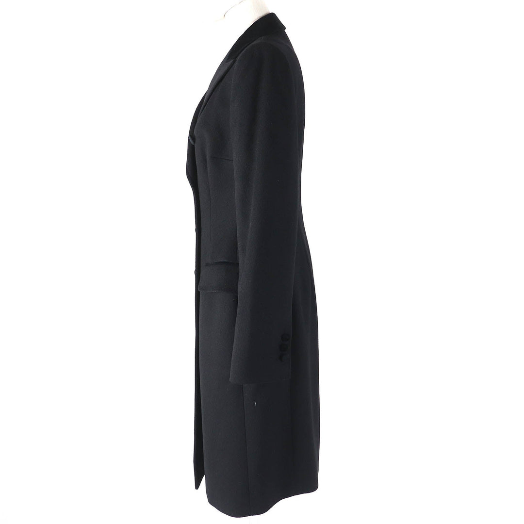 DOLCE&GABBANA coat Outer: 82% wool, Outer: 10% cotton, Outer: 8% cashmere, Lining: 100% polyester black Women 40 Used Authentic