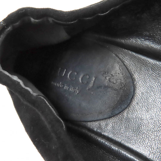 GUCCI pumps 270311 Main: Suede leather black Women 35 Used Authentic
