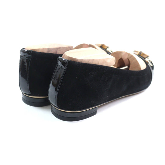 GUCCI pumps 270311 Main: Suede leather black Women 35 Used Authentic