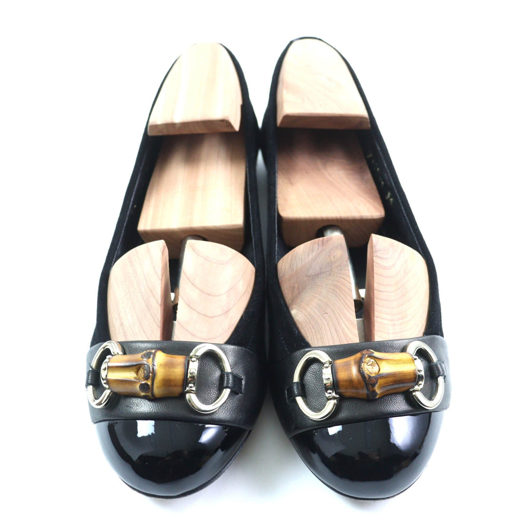 GUCCI pumps 270311 Main: Suede leather black Women 35 Used Authentic