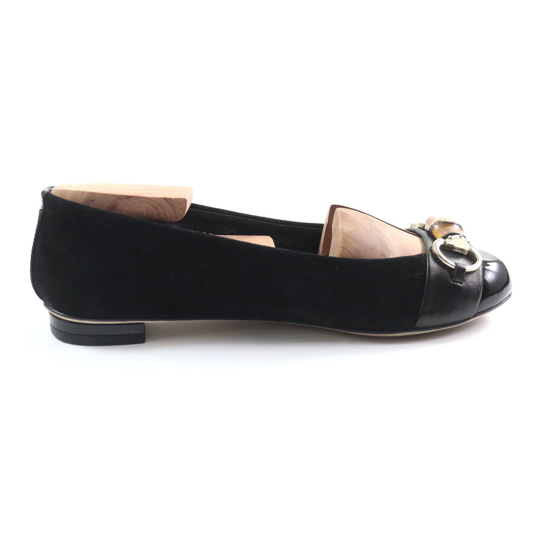 GUCCI pumps 270311 Main: Suede leather black Women 35 Used Authentic