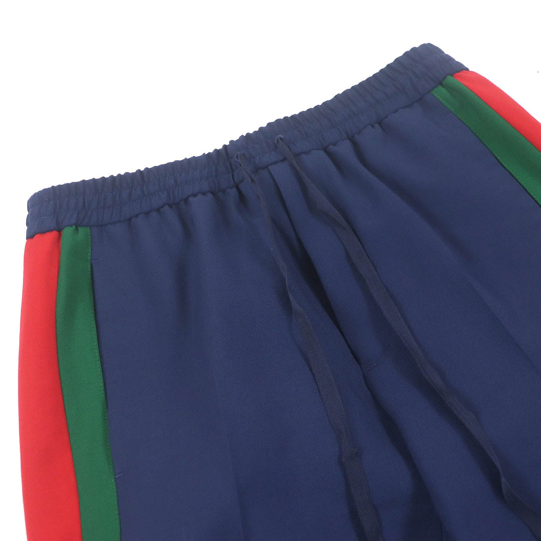 GUCCI Pants 493714 Outer: 83% wool, Outer: 17% mohair, Lining: 100% cotton Navy mens 44 Used Authentic