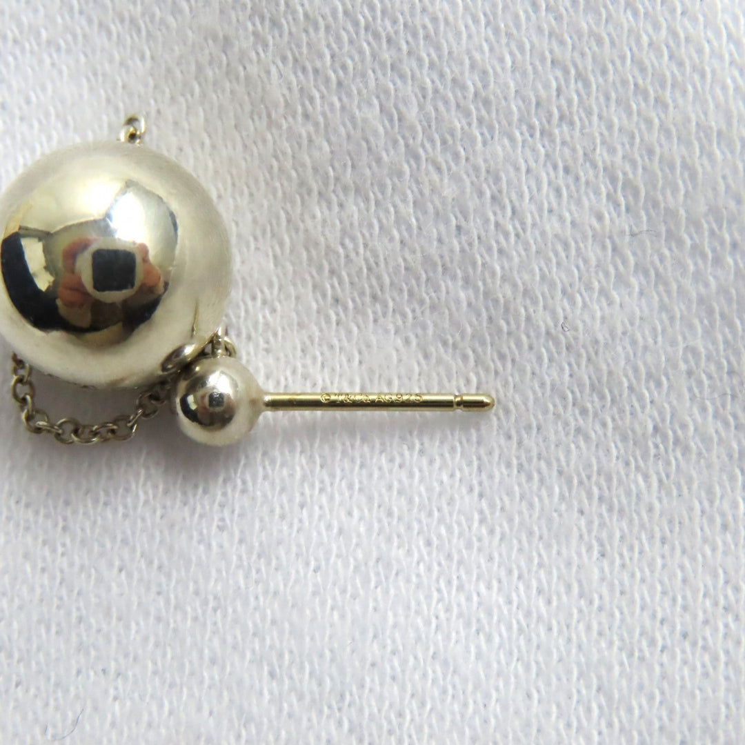 TIFFANY&Co. Pierce Main: SV925 Silver hardware Ball piercing Women Used Authentic