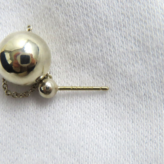 TIFFANY&Co. Pierce Main: SV925 Silver hardware Ball piercing Women Used Authentic