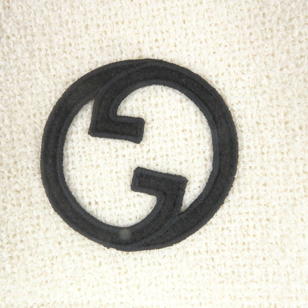 GUCCI Pants 736941 Outer: 86% wool, Outer: 4% nylon, Lining: 100% rayon, Part: 100% polyester, Part: 97% acetate white mens 44 Used Authentic