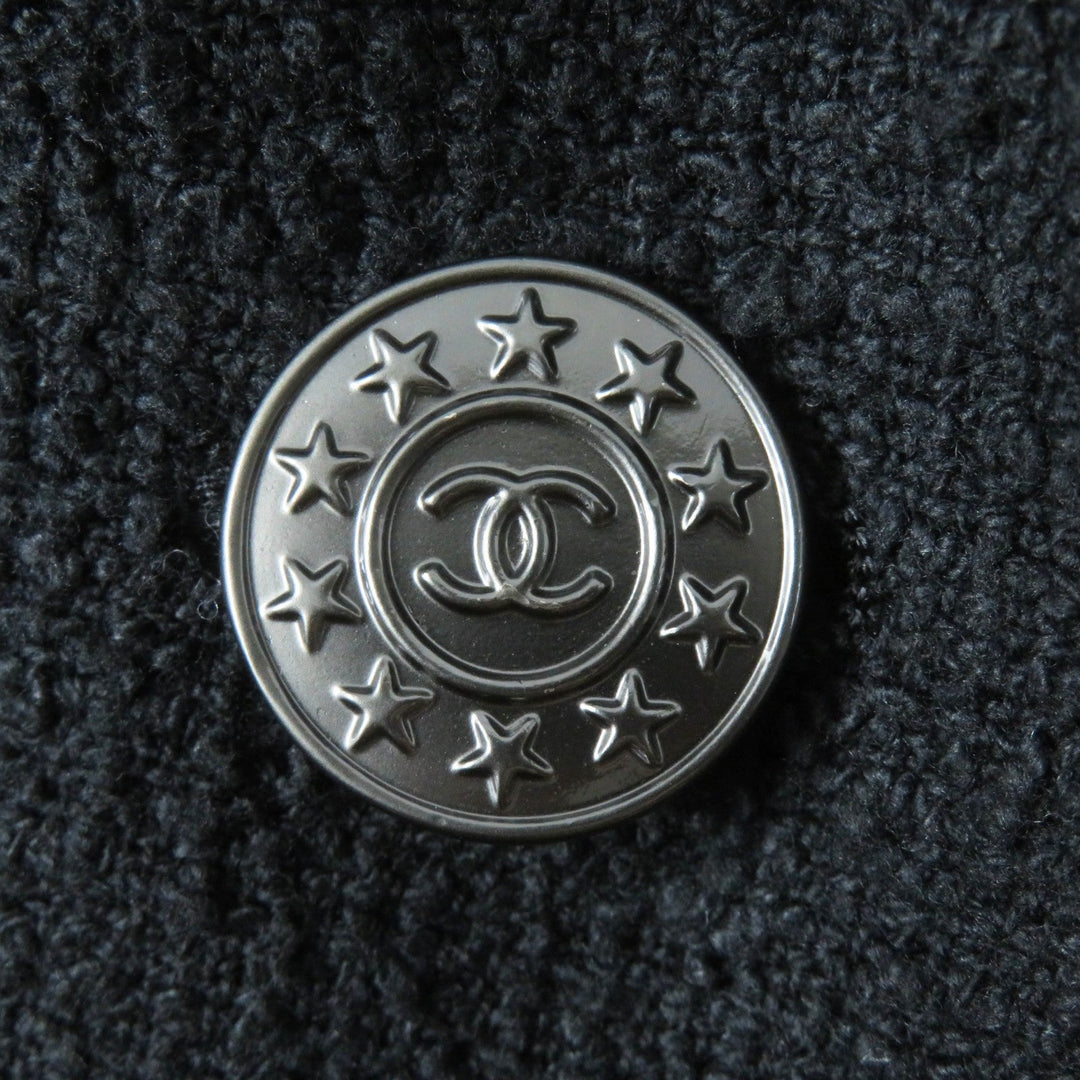 CHANEL setup P45580/P45436 Outer: 100% cotton, Lining: 100% silk black Women 36 Used Authentic