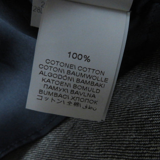 Brunello Cucinelli coat Main: 100% cotton, Lining: 80% acetate, Lining: 20% silk Indigo blue Women 42 Used Authentic