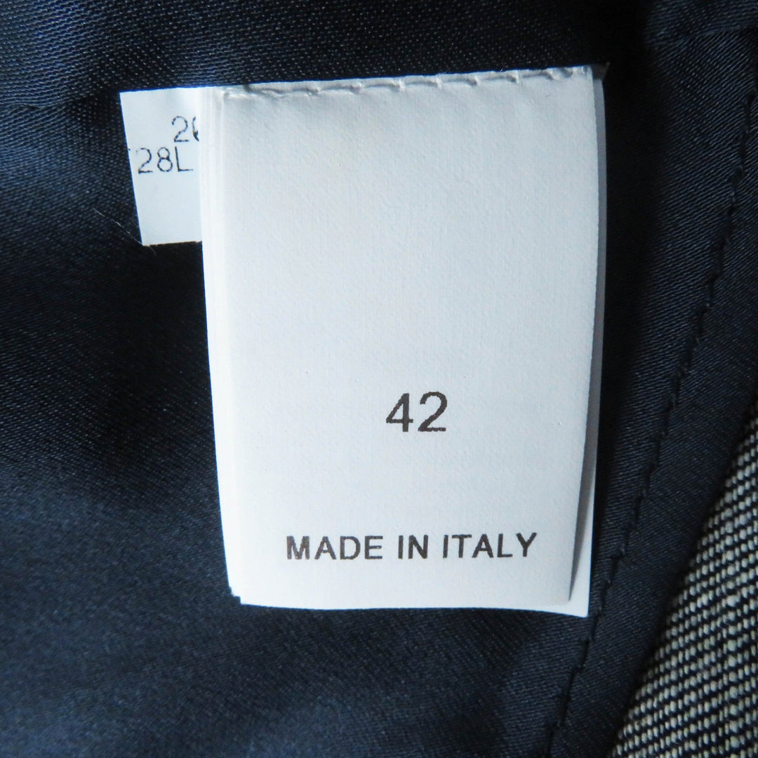 Brunello Cucinelli coat Main: 100% cotton, Lining: 80% acetate, Lining: 20% silk Indigo blue Women 42 Used Authentic