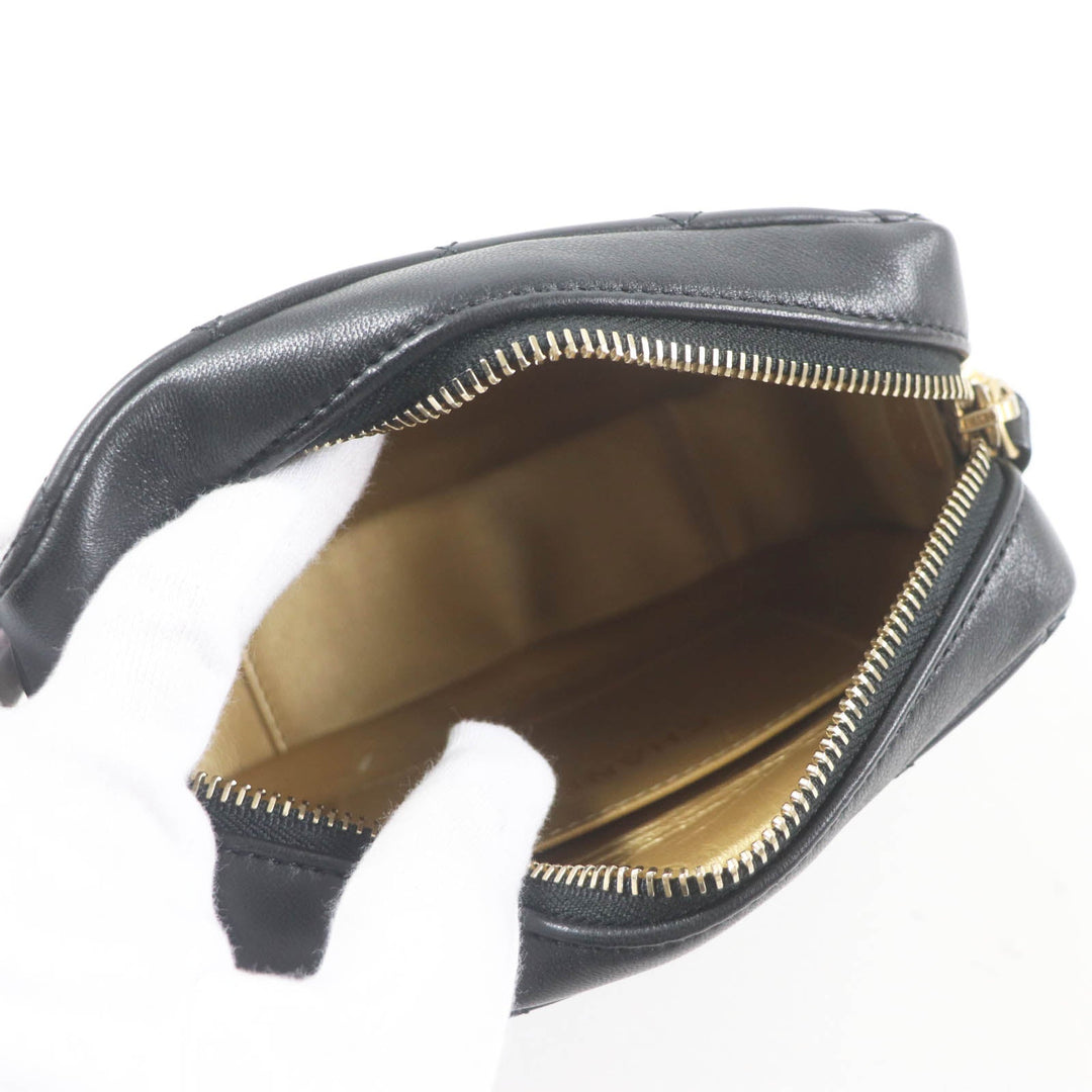 CHANEL Shoulder Bag AS3258 Main: Lambskin black Matrasse Women Used Authentic
