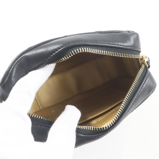 CHANEL Shoulder Bag AS3258 Main: Lambskin black Matrasse Women Used Authentic