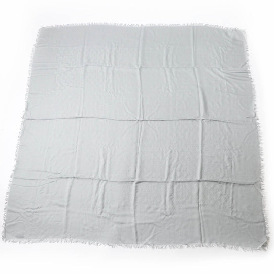 GUCCI shawl 387563 Main: 50% wool, Main: 50% silk gray Women Used Authentic