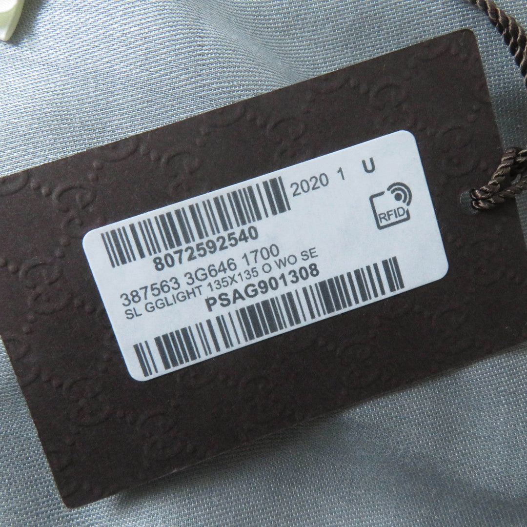 GUCCI shawl 387563 Main: 50% wool, Main: 50% silk gray Women Used Authentic