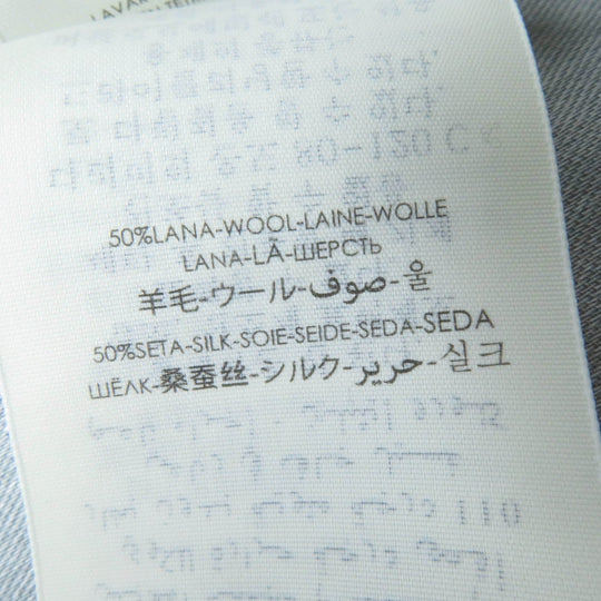 GUCCI shawl 387563 Main: 50% wool, Main: 50% silk gray Women Used Authentic