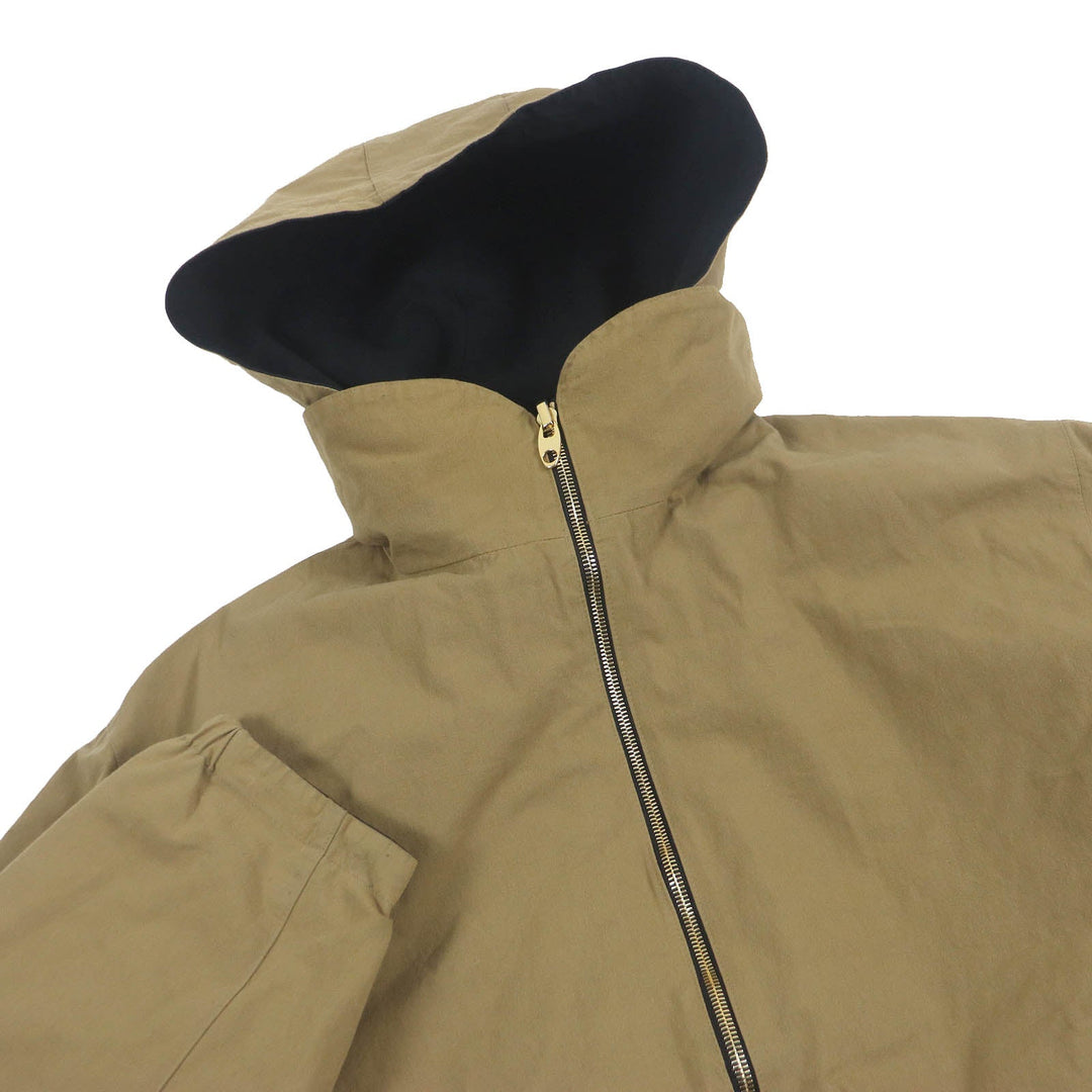 GUCCI Military jacket 609509 Main: 50% cotton, Main: 50% nylon, Part: Cowhide Beige black mens 50 Used Authentic