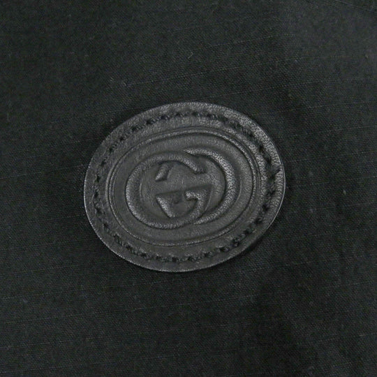 GUCCI Military jacket 609509 Main: 50% cotton, Main: 50% nylon, Part: Cowhide Beige black mens 50 Used Authentic