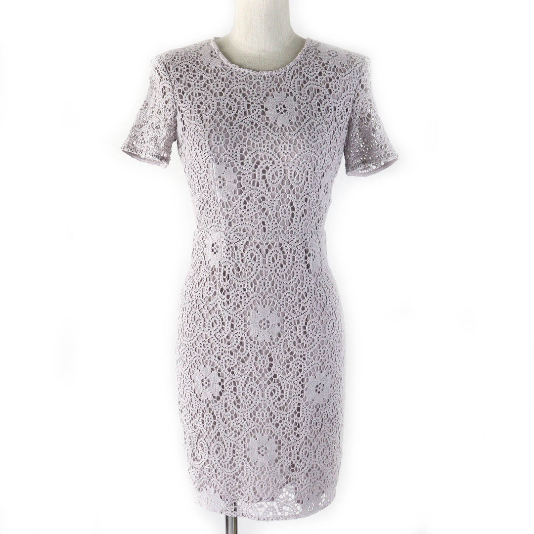 BURBERRY LONDON one piece 3929594 Outer: 96% cotton, Outer: 4% nylon, Lining: 100% polyester Light gray Women 36 Used Authentic