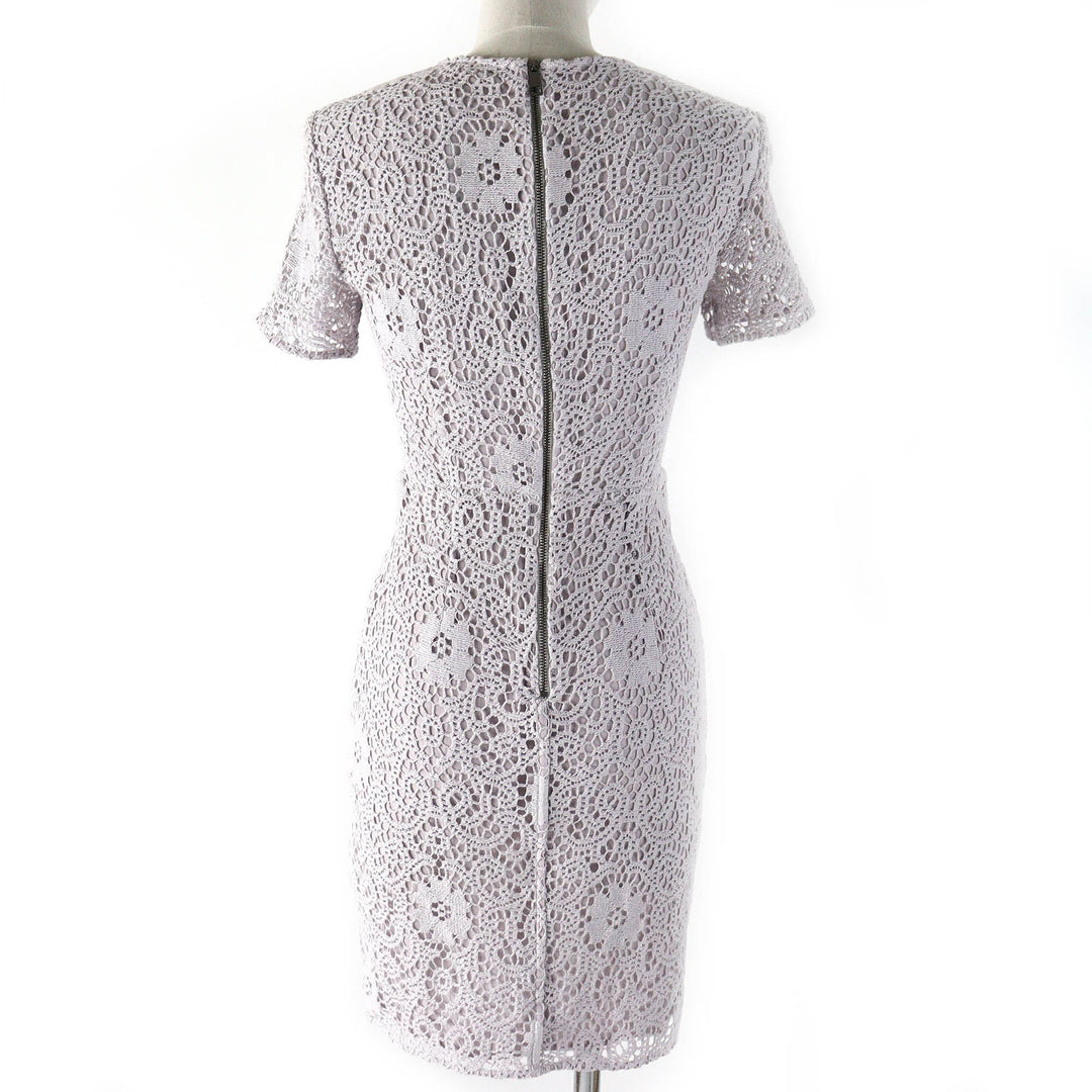 BURBERRY LONDON one piece 3929594 Outer: 96% cotton, Outer: 4% nylon, Lining: 100% polyester Light gray Women 36 Used Authentic