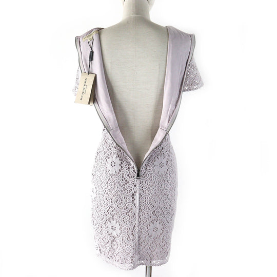 BURBERRY LONDON one piece 3929594 Outer: 96% cotton, Outer: 4% nylon, Lining: 100% polyester Light gray Women 36 Used Authentic