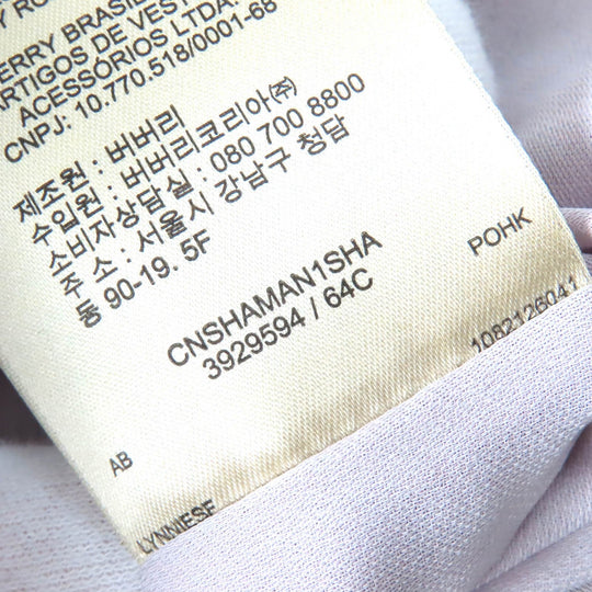 BURBERRY LONDON one piece 3929594 Outer: 96% cotton, Outer: 4% nylon, Lining: 100% polyester Light gray Women 36 Used Authentic