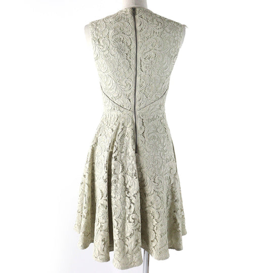 BURBERRY LONDON one piece 3929597 Outer: 71% cotton, Outer: 22% viscose, Outer: 7% polyamide, Lining: 100% polyester, Lining: 68% acetate light beige Women 36 Used Authentic