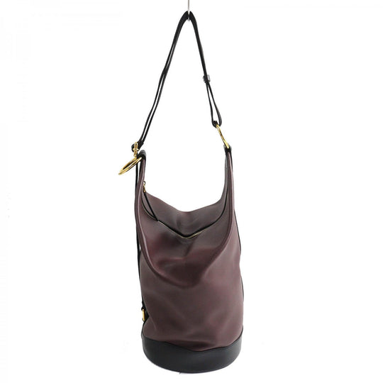 MARNI Shoulder Bag SCMP0007Q0 Main: Cowhide, Main: Cotton, Main: Polyurethane, Main: SheepskinMain: Other Bordeaux Black Women Used Authentic