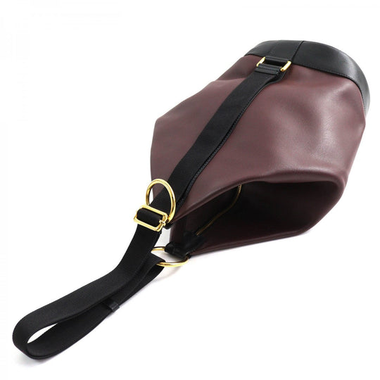 MARNI Shoulder Bag SCMP0007Q0 Main: Cowhide, Main: Cotton, Main: Polyurethane, Main: SheepskinMain: Other Bordeaux Black Women Used Authentic