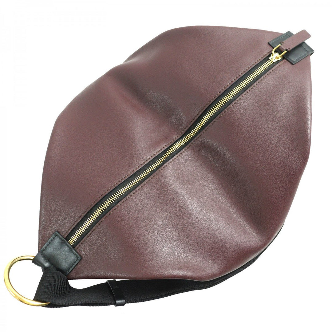 MARNI Shoulder Bag SCMP0007Q0 Main: Cowhide, Main: Cotton, Main: Polyurethane, Main: SheepskinMain: Other Bordeaux Black Women Used Authentic