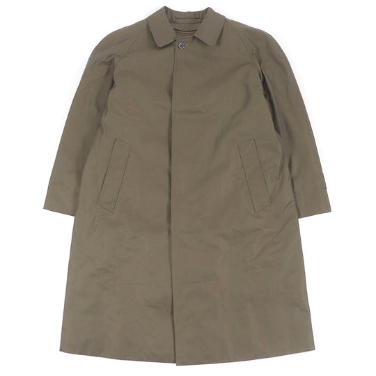 BURBERRY LONDON Stainless collar coat Outer: 100% cotton, Lining: cotton, Lining: cupra, Lining: polyester, Liner: 90% wool khaki mens 92-170-5 Used Authentic