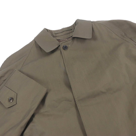 BURBERRY LONDON Stainless collar coat Outer: 100% cotton, Lining: cotton, Lining: cupra, Lining: polyester, Liner: 90% wool khaki mens 92-170-5 Used Authentic