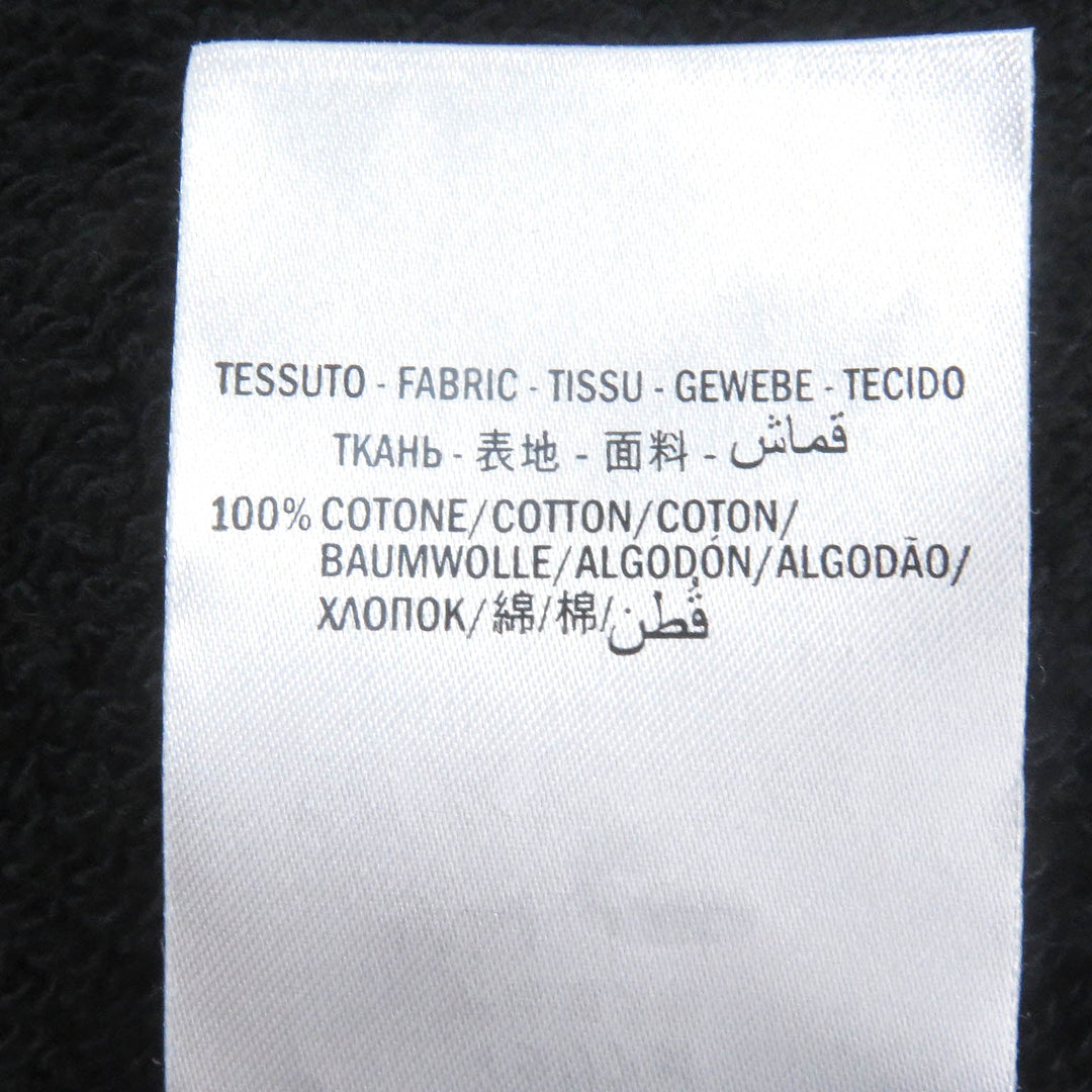 GUCCI Hoodie 469251 Main: 100% cotton black mens M Used Authentic