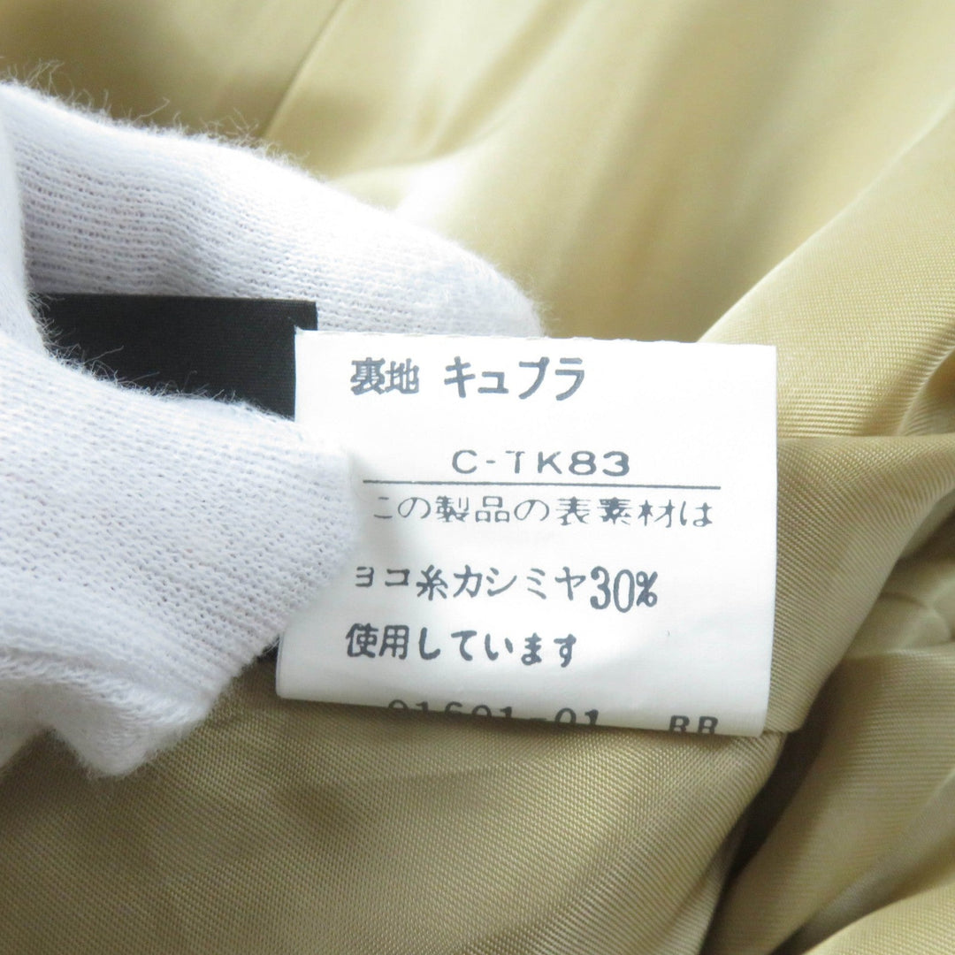 BURBERRY Double chester coat FT062-502-55 Main: 100% wool, Lining: 100% cupra, Part: 30% cashmere Camel Women 9 Used Authentic