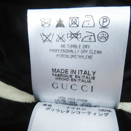 GUCCI Hoodie Outer material: nylon 100% black Women 46 Used Authentic