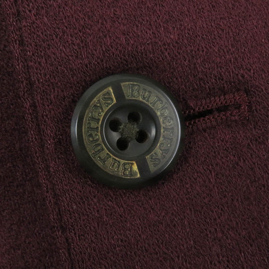 BURBERRY Blouson Outer: 100% wool, Lining: Polyester, Lining: Cupra, Part: 100% wool Bordeaux mens XL Used Authentic