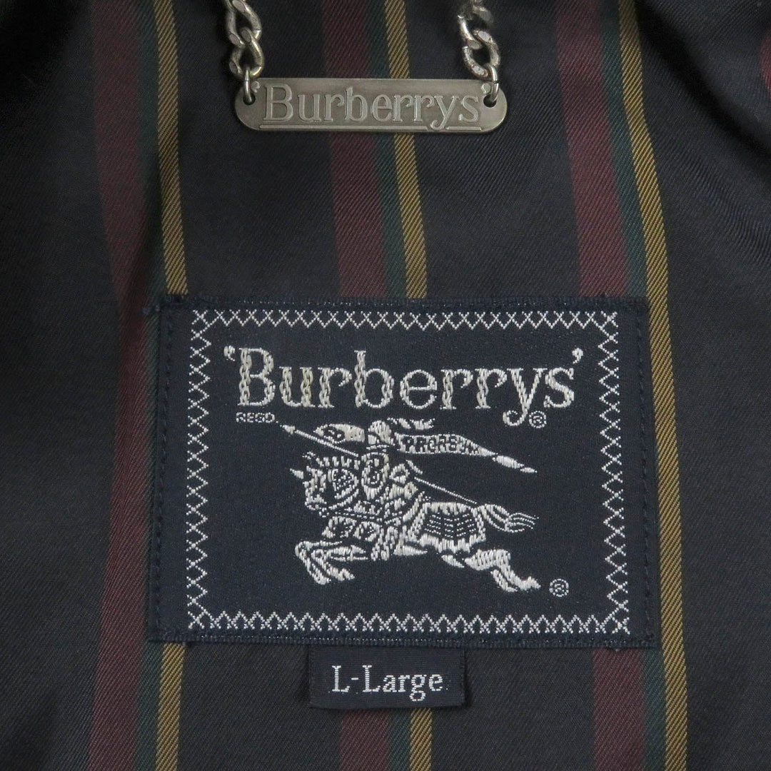 BURBERRY Blouson Outer: 100% wool, Lining: Polyester, Lining: Cupra, Part: 100% wool Bordeaux mens XL Used Authentic