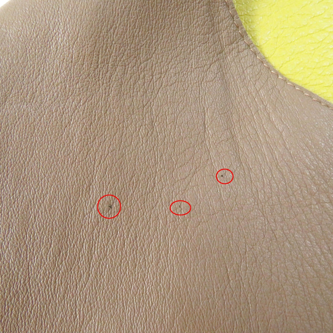 MARNI No color jacket IMXD22RYOLA175 Main: Sheep leather Beige yellow Women 38 Used Authentic