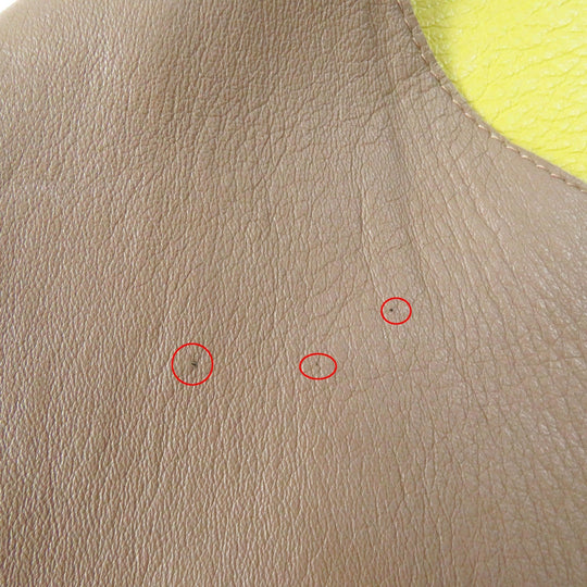 MARNI No color jacket IMXD22RYOLA175 Main: Sheep leather Beige yellow Women 38 Used Authentic